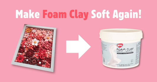 How to Make Foam Clay Soft Again: Testing 3 Methods for Reviving Clay - Claymoo