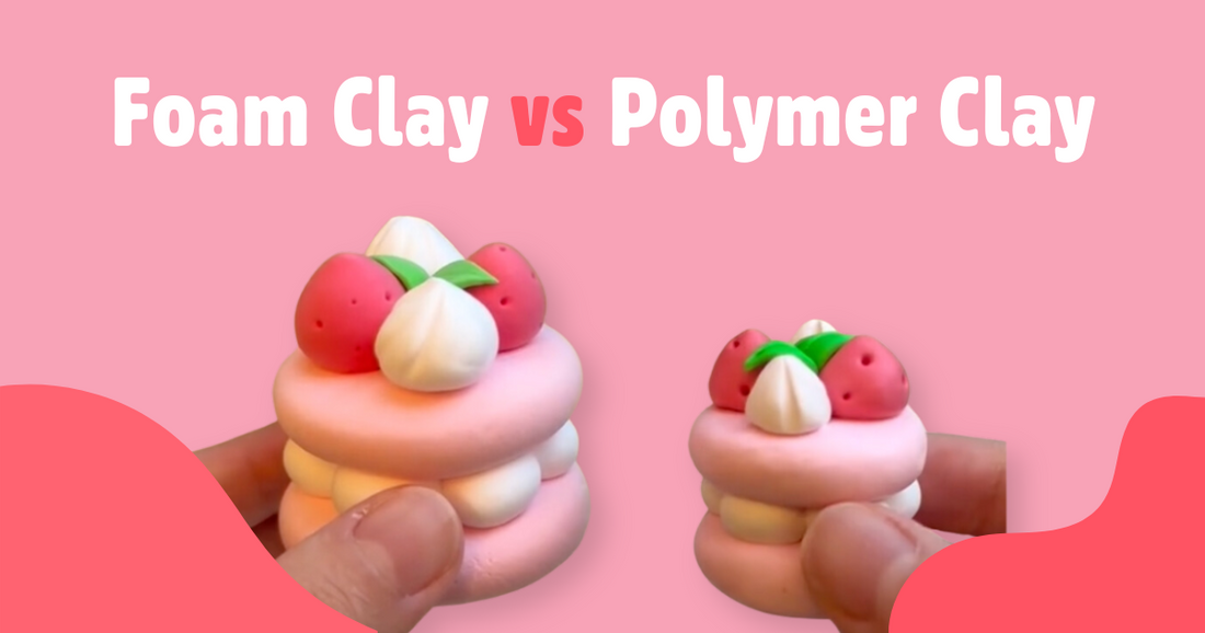 Foam Clay vs Polymer Clay: Choosing the Right Material for Your Project - Claymoo