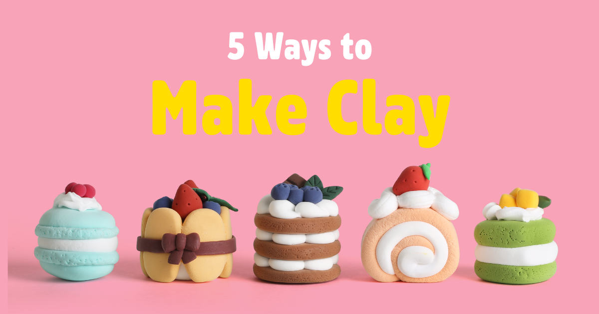 How to Make Clay at Home: 5 Easy DIY Homemade Clay Recipes – Claymoo