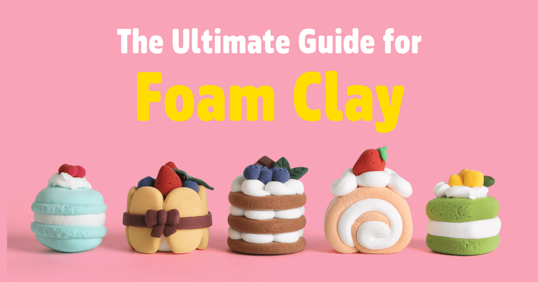 The Ultimate Guide to Foam Clay: Everything You Need to Know - Claymoo