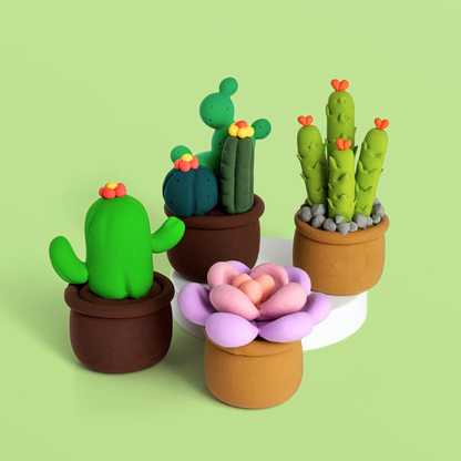 pencil clay cactus Cactus Friends Bundle