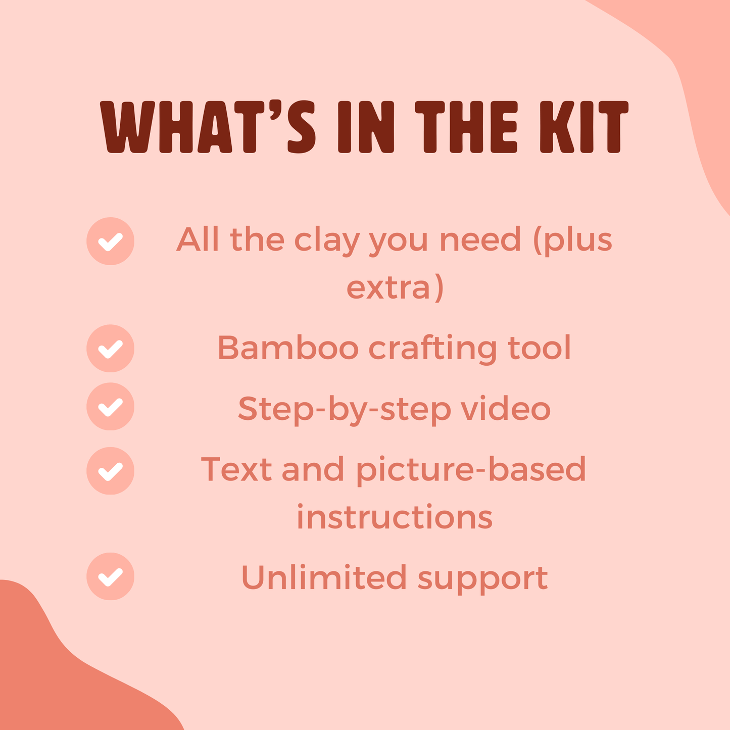 Okay, Bloomer Bundle - Air Dry Clay Kit