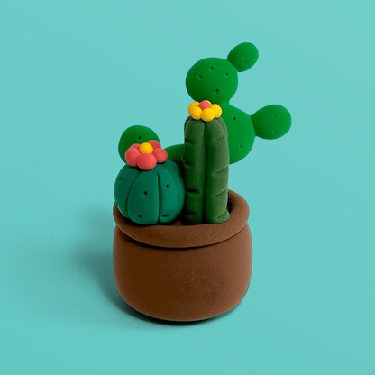 Crazy Cacti - Air Dry Clay Kit