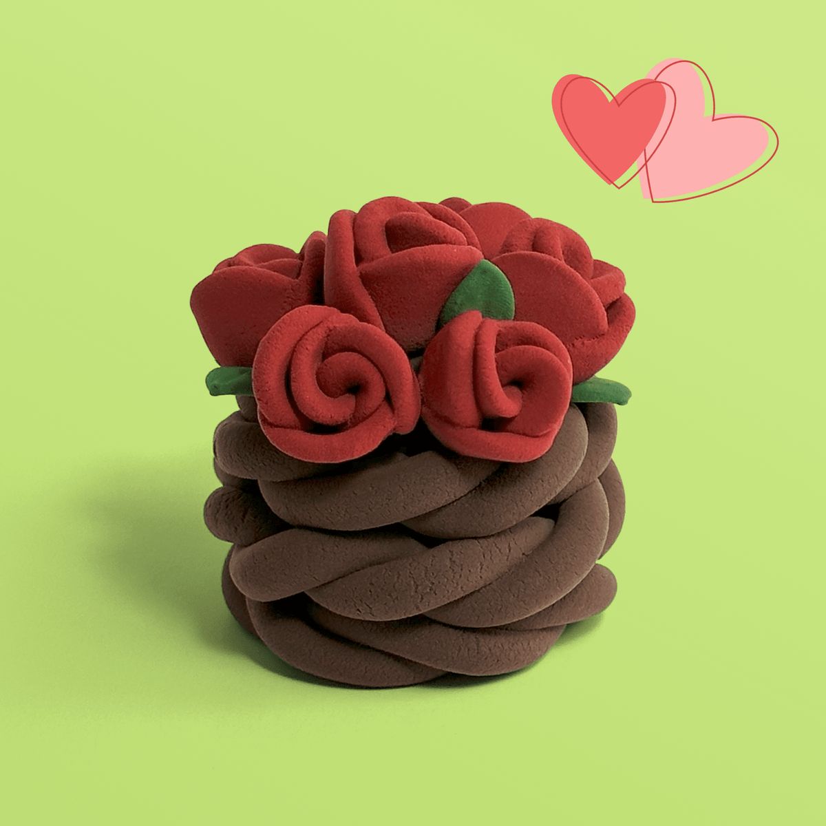 Roses are Red - Air Dry Clay Kit